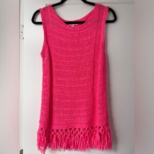 Lilly Pulitzer Crochet Top (M)